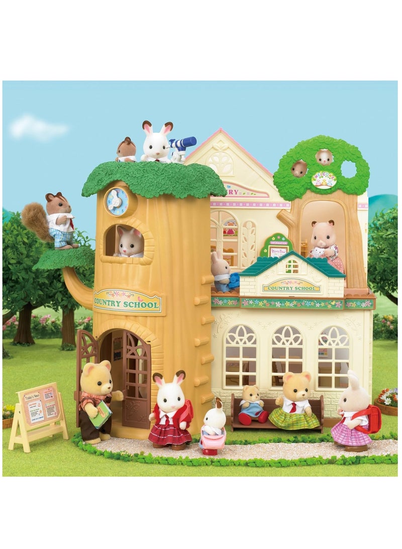 Sylvanian Families Country Tree School Gift Set 5105