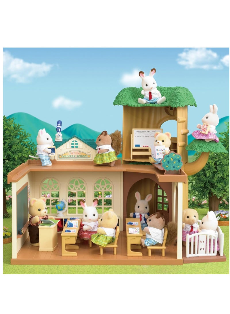 Sylvanian Families Country Tree School Gift Set 5105