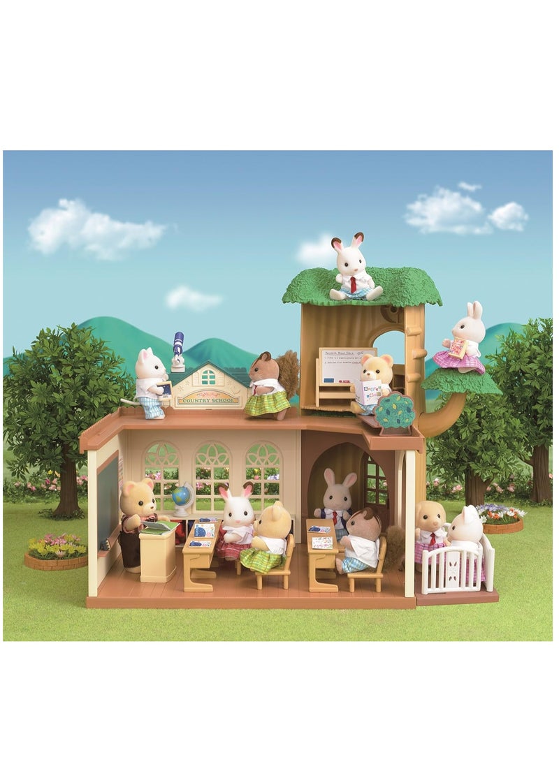 Sylvanian Families Country Tree School Gift Set 5105