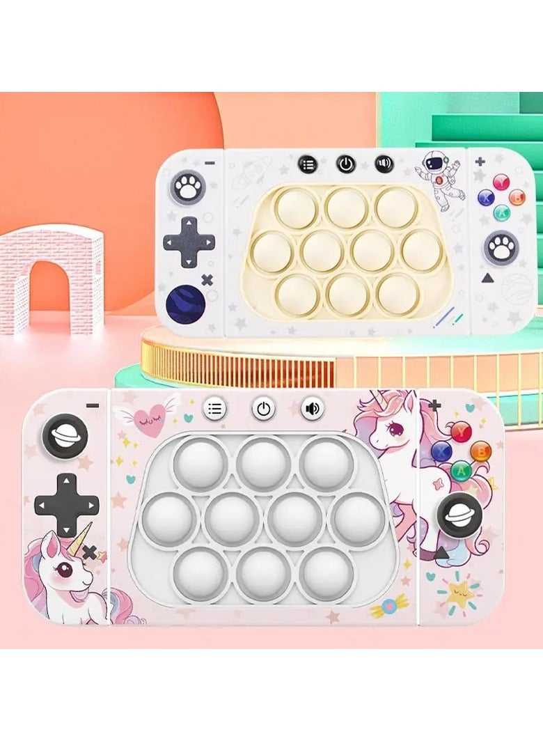 Novelty Fast Push Game Electronic Bubble Fidget Toy Antistress Gift for Kids Adults