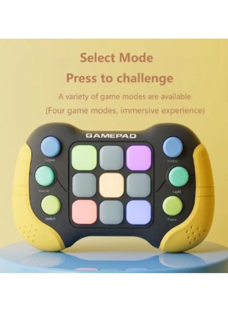 Electronic Quick Push Game Antistress Sensory Game Machine Upgraded Pop Light