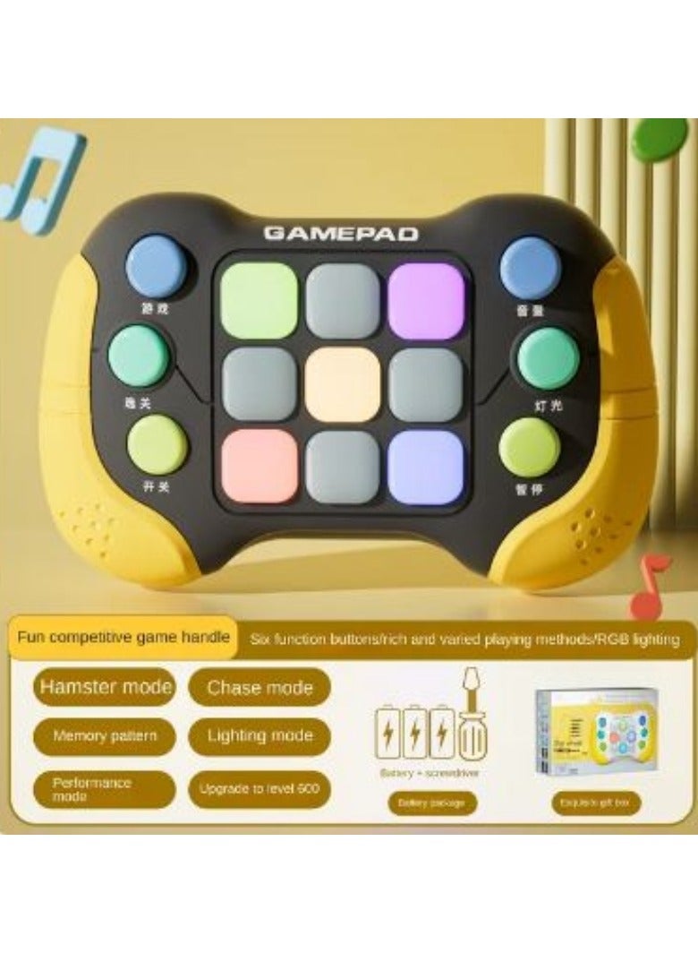 Electronic Quick Push Game Antistress Sensory Game Machine Upgraded Pop Light