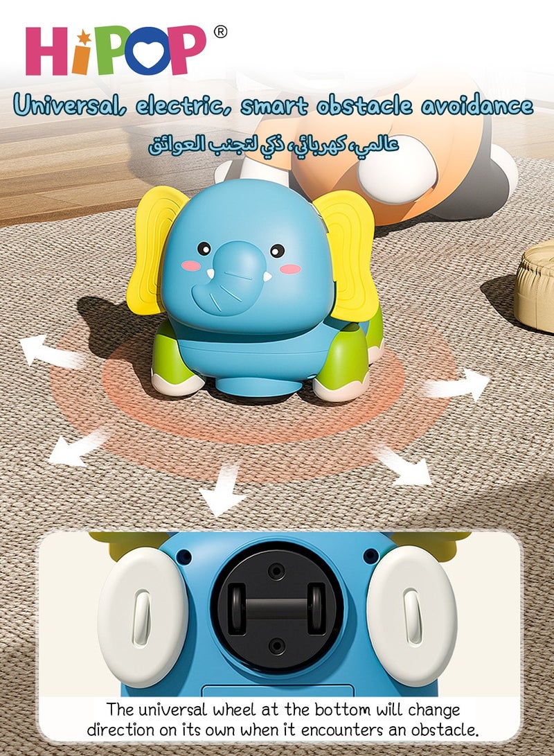 Baby Crawl Toys with Projections and Music,Baby Interactive Toys,Electric Toy Baby Gifts for Guiding Toddlers Crawling