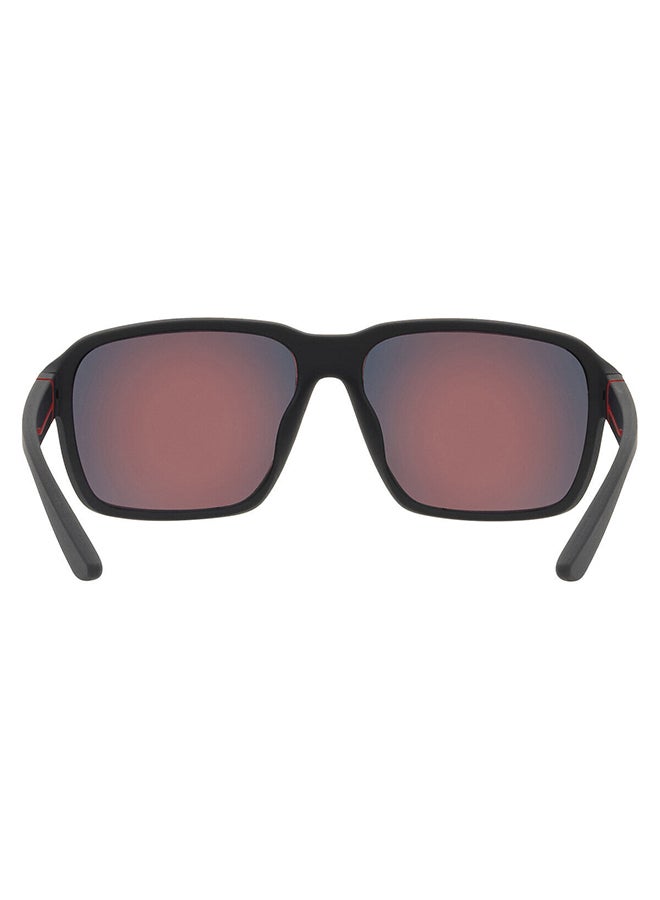 Men's Square Sunglasses - AX4131SU 80786Q 64 - Lens Size: 64 Mm