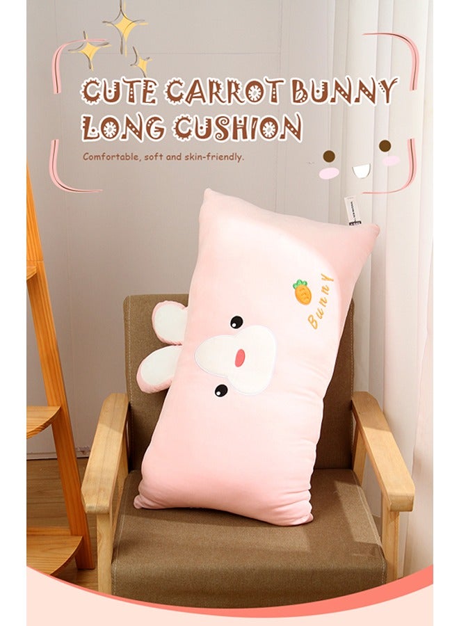 Cute Carrot Bunny Long Cushion