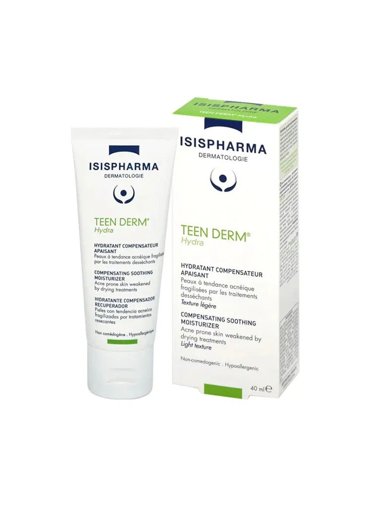 ISIS-Pharma Teen Derm Hydra Compensating Soothing Moisturizer 40ml