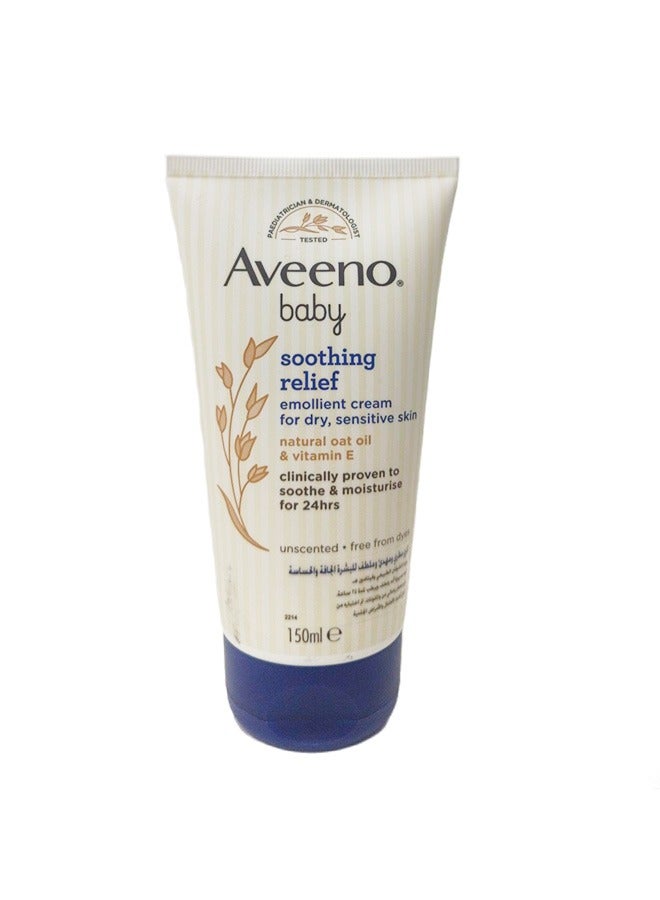 Soothing Relief emollient cream for dry, sensitive skin natural oat ail & vitamin E