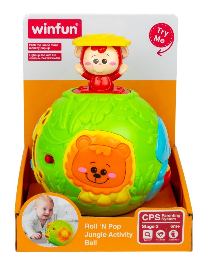 Roll ‘N Pop Jungle Activity Ball