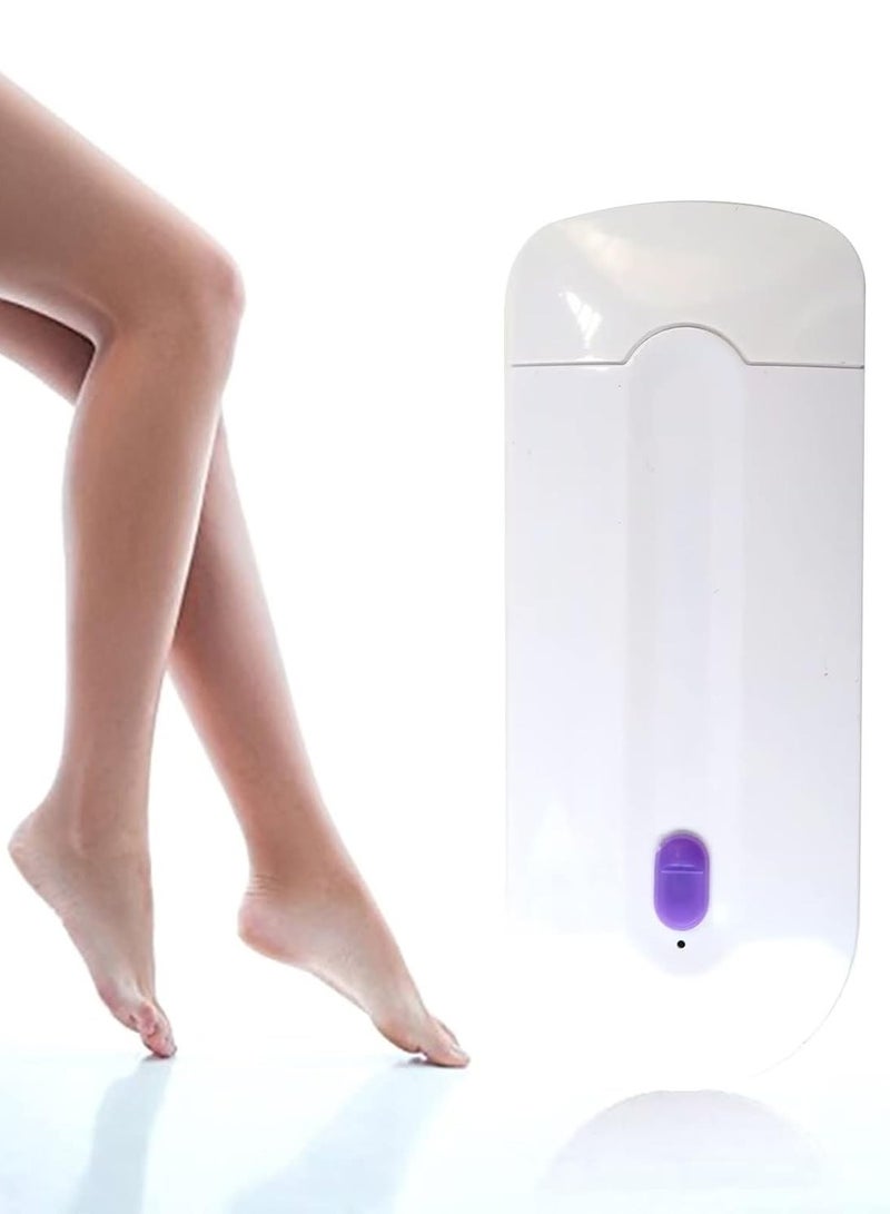 2 Pcs Silky Smooth Hair Eraser/Epilator, Smooth Touch Painless Hair Removal for Women, Light Technology, Apply to Any Part of the Body
