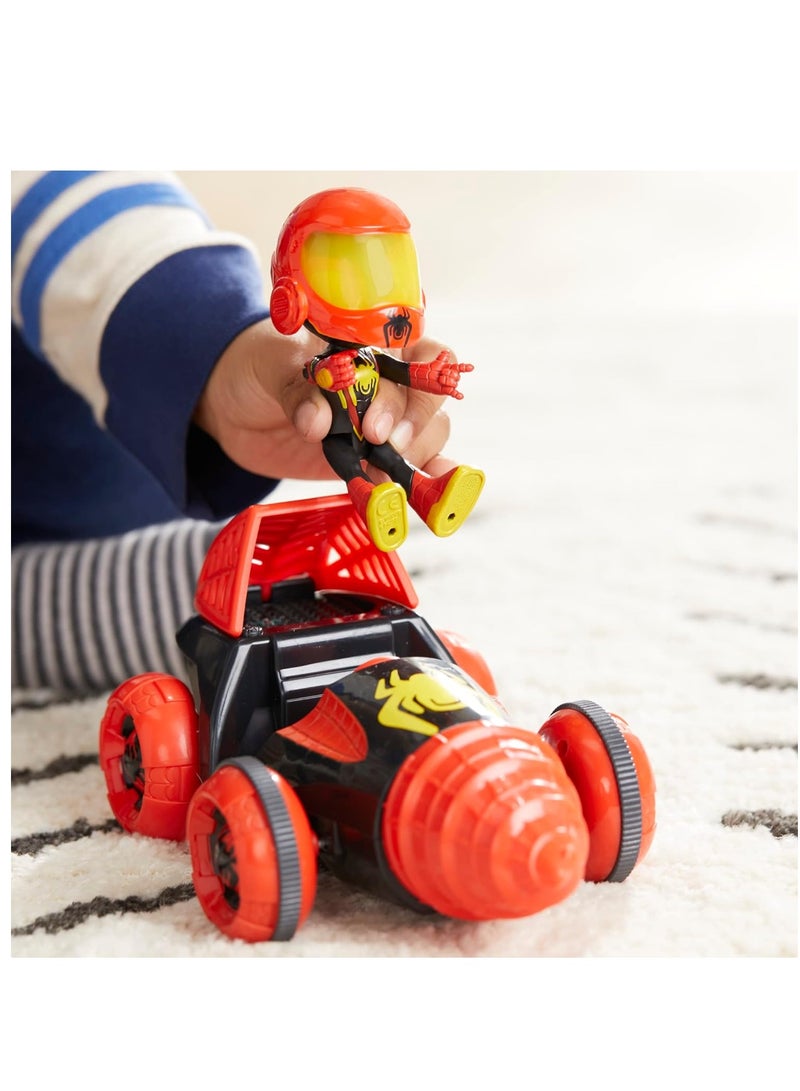 Miles with Drill Spinner Vehicle