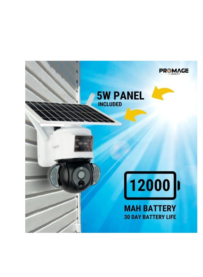 PROMAGE SOLAR POWERED PTZ CAMERA PC-S303-4GFA-W