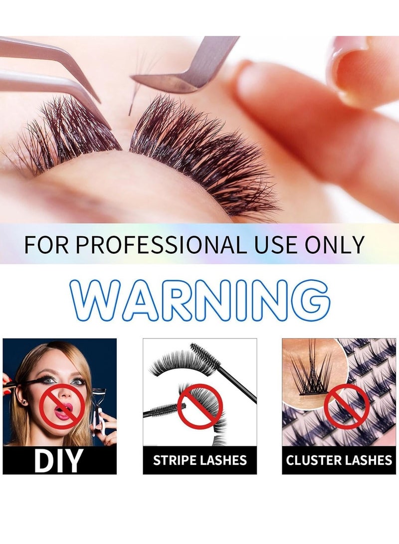 Eyelash Extension Glue Extra Strong Black Adhesive Lash Bond Lash Glue for Strong Bond and High Flexibility Ultra Hold Instant Dry Low Fume Professional Lash Extension Glue