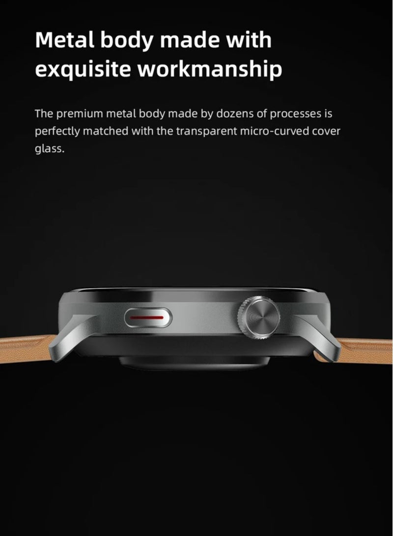 Mibro Lite2 Smartwatch Global Version HD Bluetooth Calling 1.3Inch AMOLED Screen AOD 2ATM Waterproof Sport Men Women Smart Watch
