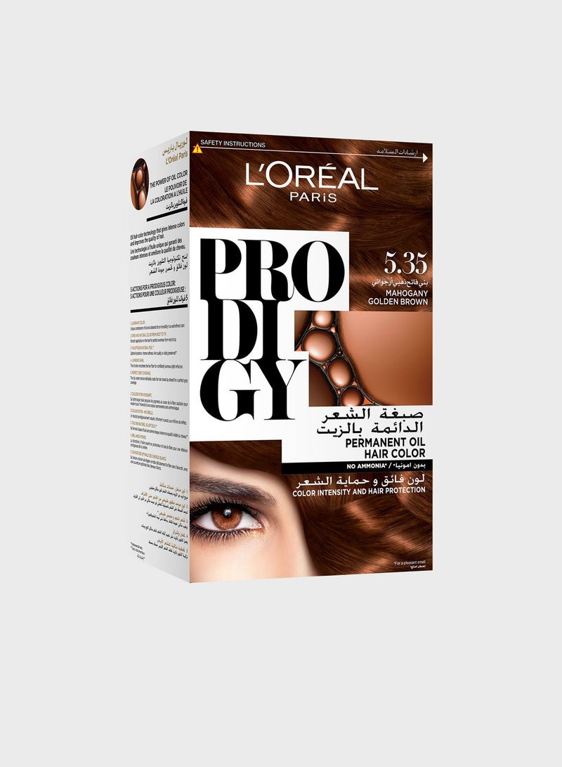 Prodigy Permanent Hair Color 5.35 Tanned Chocolate