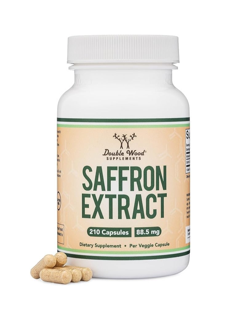 Double Wood Saffron Extract 88.5mg Capsules 210 Count