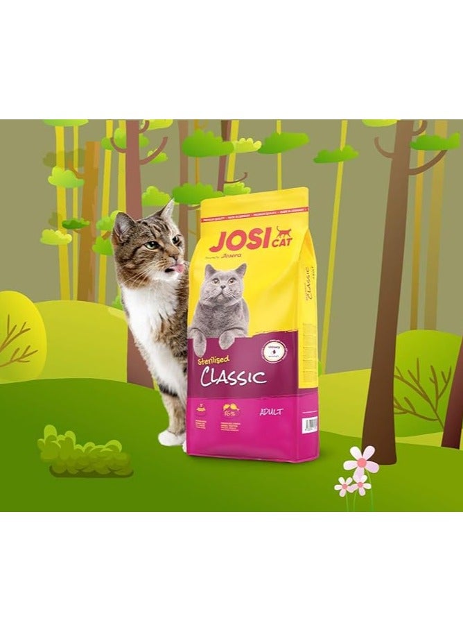 Josera JosiCat dry food Sterilised Classic 10kg
