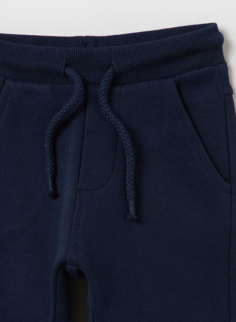 OVS Plush Joggers With Drawstring