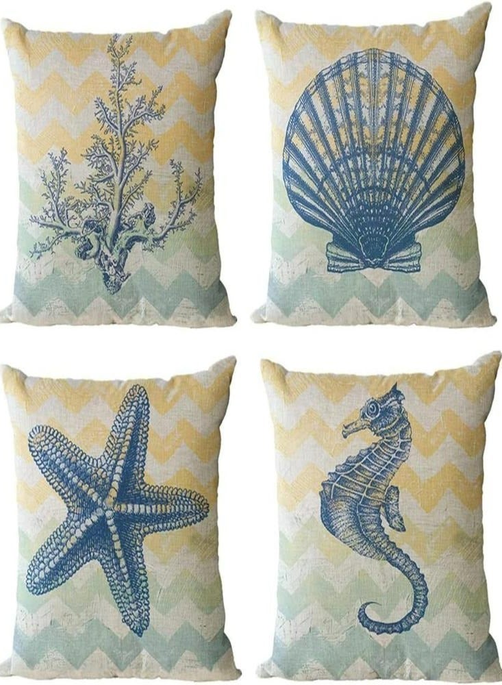 Sea Pillow Square Decorative Pillows