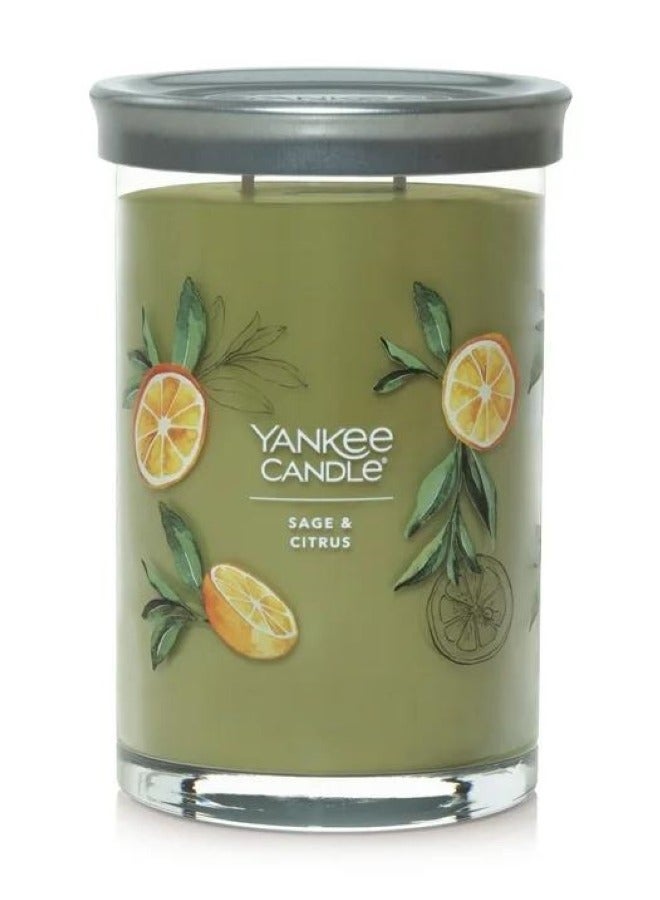 Sage And Citrus Tumbler Candle 567 G