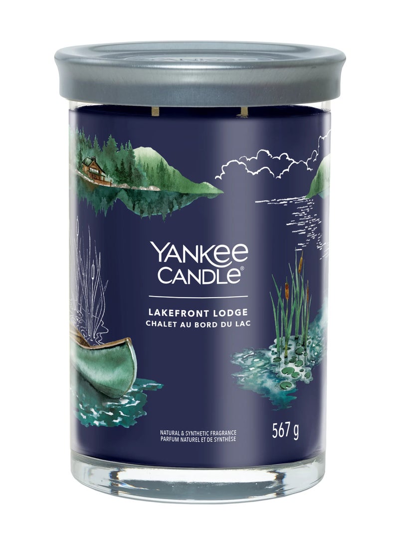 Lakefront Lodge Candel Jar 567 G