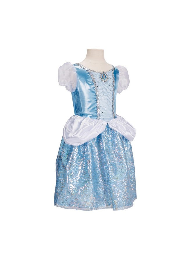 Disney 100 Cinderella Dress Costume For Girls Perfect For Party Halloween Or Pretend Play Dress Up Child Size 46X