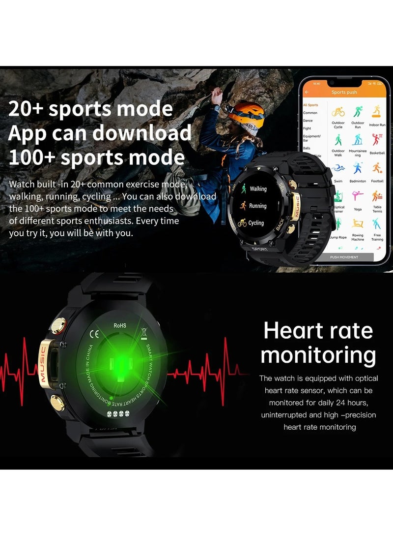 Rugged Smart Watch, 1.39