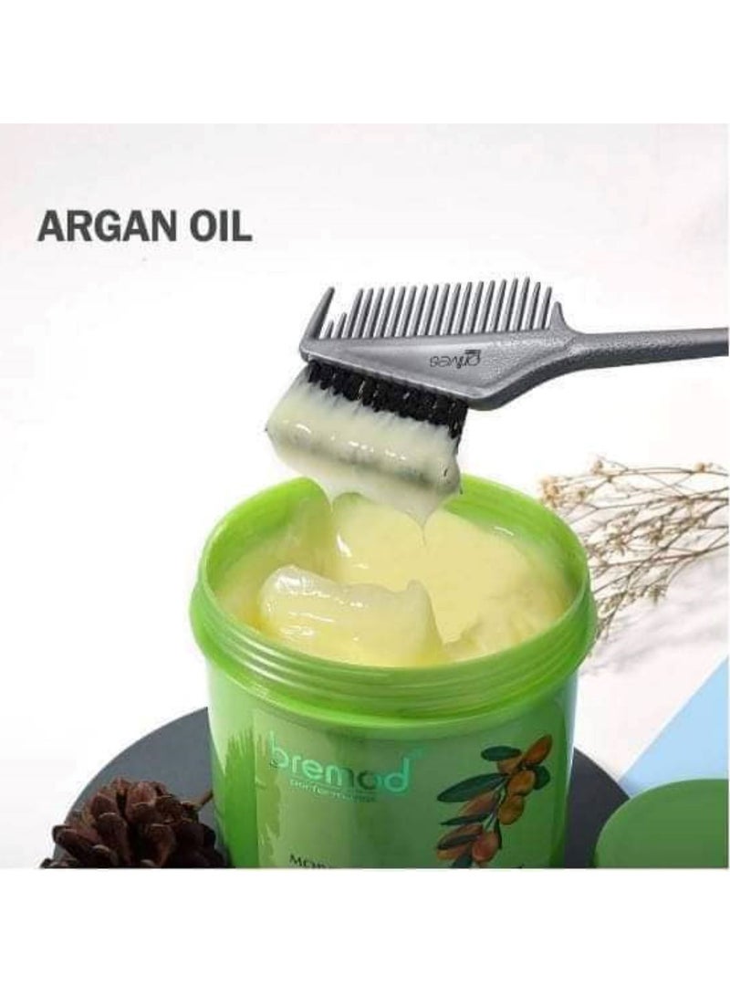 Premium Moroccan Argan Hot Oil Vitamin E kertain Intense Moisturizing Hair Treatment 1000ml