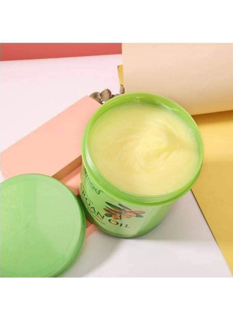 Moroccan Argan Oil Hair Treatment 1000ml – Deep Moisturizing & Repair Mask for Dry, Damaged & Frizzy Hair – Restores Shine, Smoothness & Strength