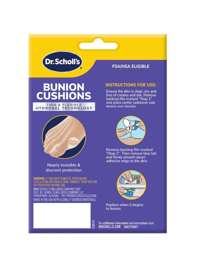 Bunion Cushion For Immediate & All Day Pain Relief 5 Cushion Pack