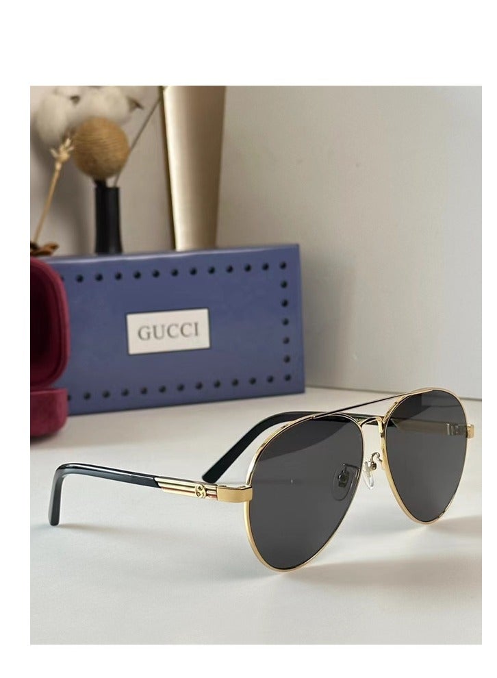 Gucci Pilot Gold Sunglasses GG1288SA