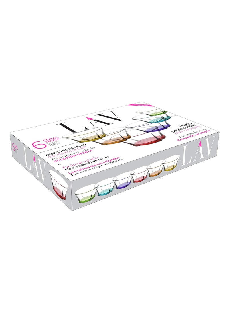 Coral Truva 6 Bowls 310 CC
