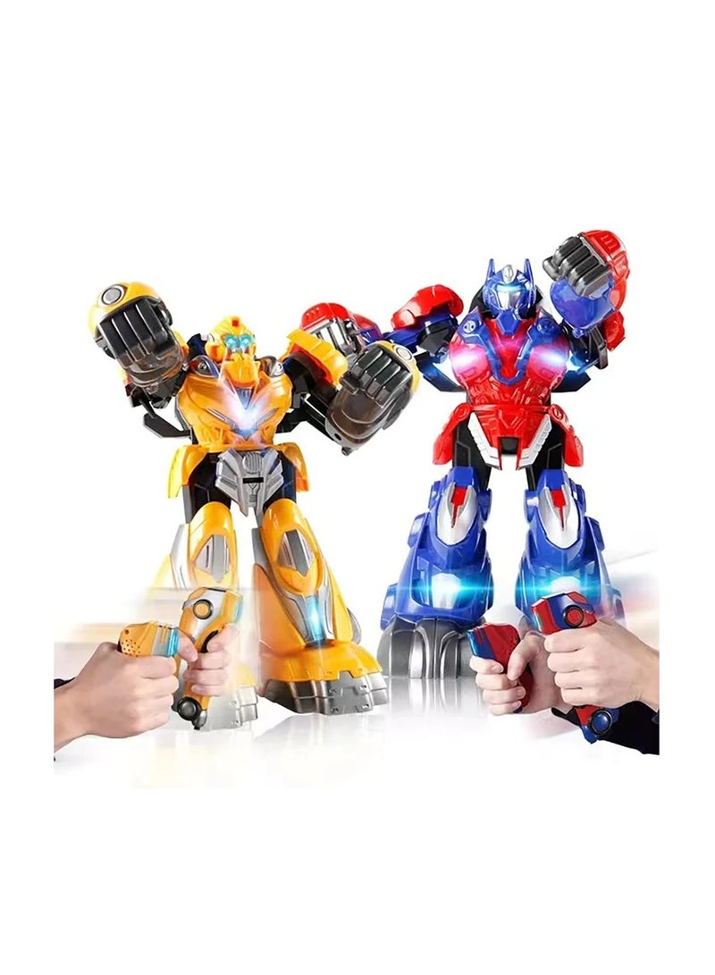 Deformation Battle Robot with Somatosensory Fighting and Remote Control with Voice (2 Transform Battle Robot Pack)