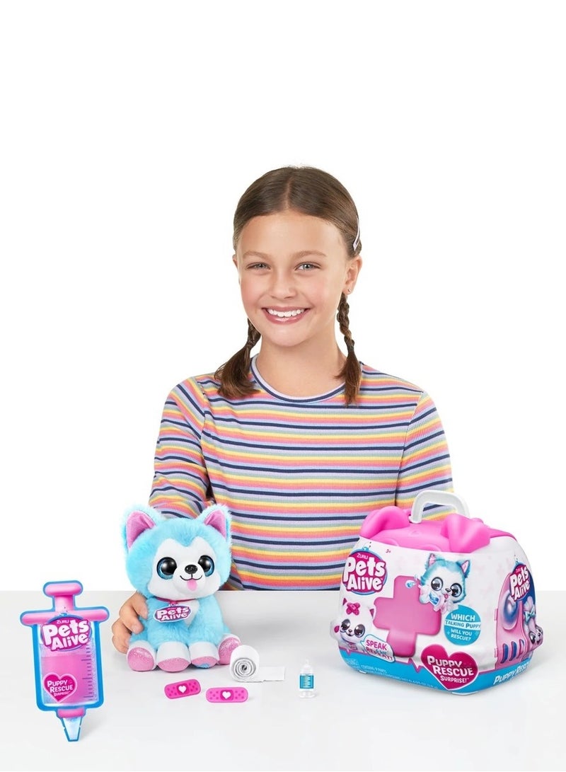 ZURU PETS ALIVE Speak & Repeat Puppy Rescue SURPRISE 6 Pups to collect For Ages 3+