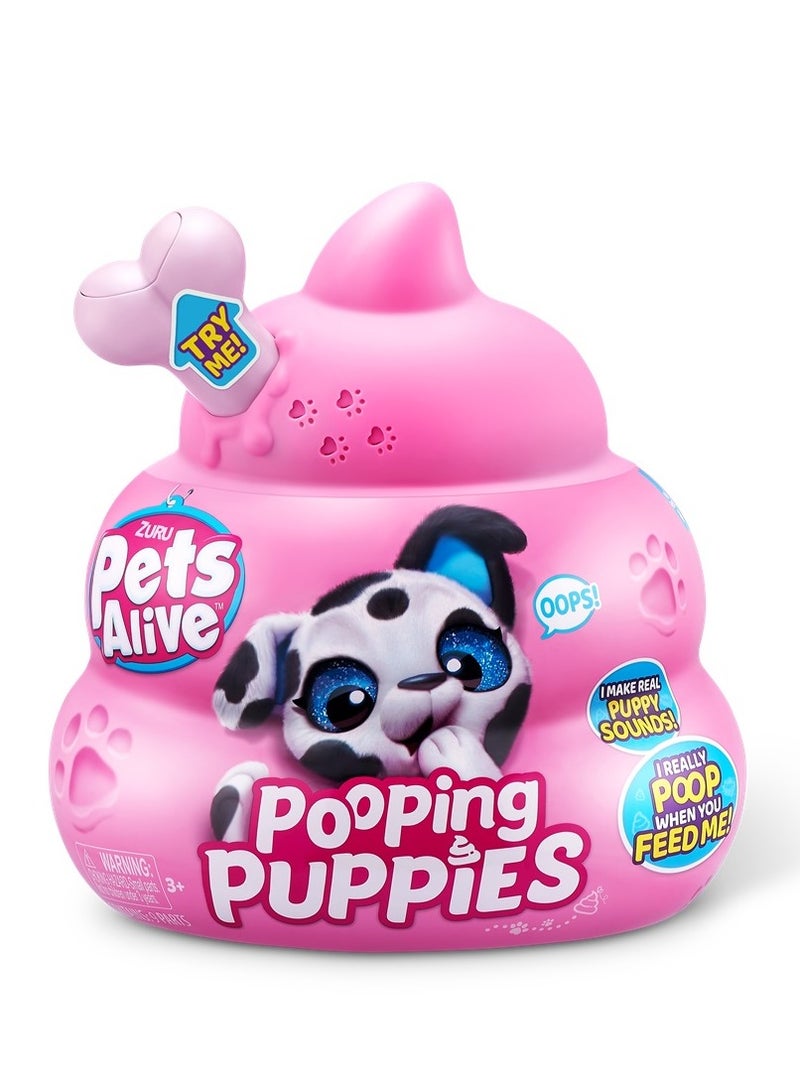 ZURU PETS ALIVE Series 1 Interactive Plush toy HUSKY for Ages 3Y+