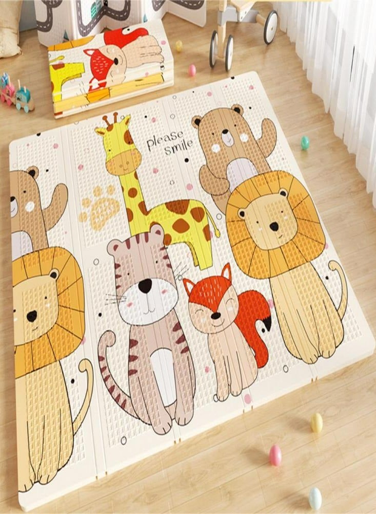 Oasisgalore Baby Play Mat Large Foldable Foam Playmat Reversible Crawling Mat for Toddler Baby Outdoor Indoor(78.7