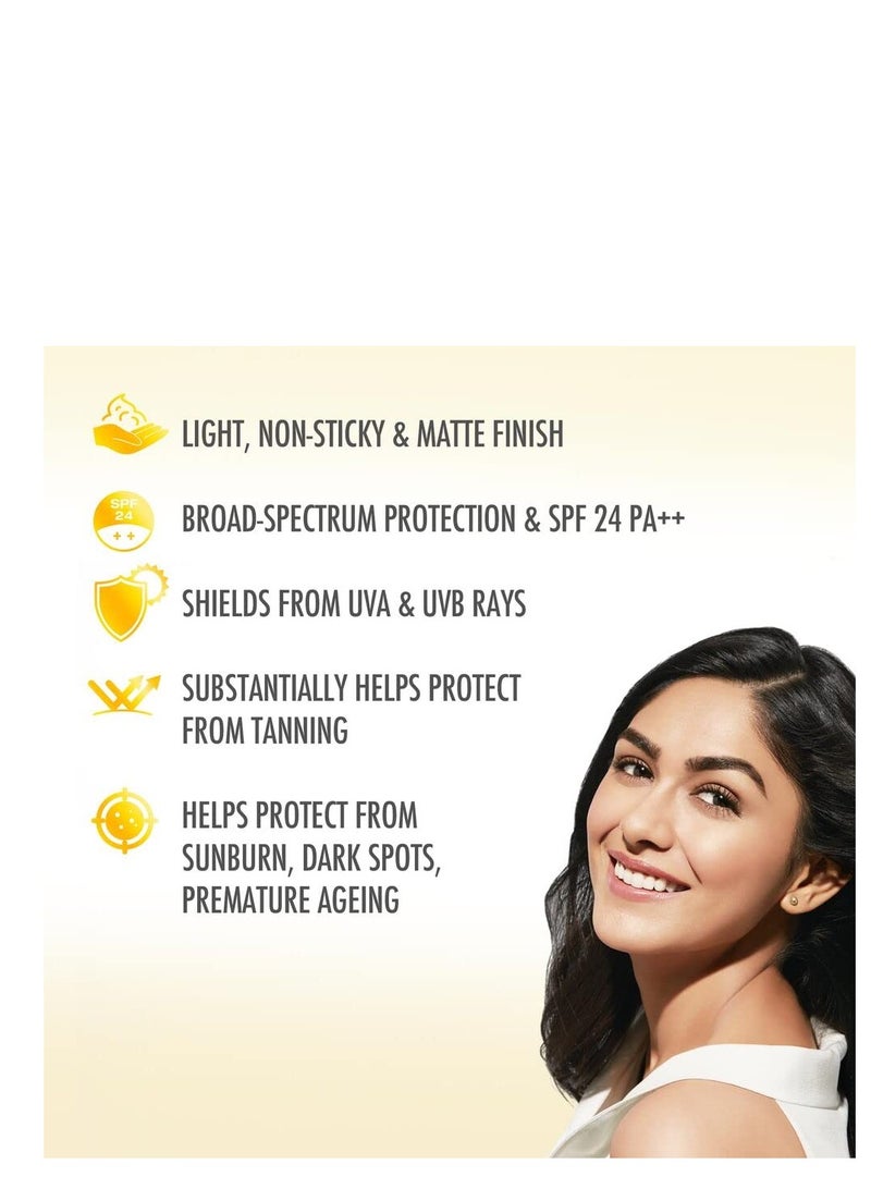 Lakme Sun Expert, SPF 24 PA++ Ultra Matte Sunscreen, 60ml