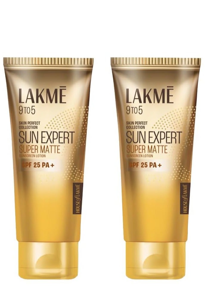 Lakme Sun Expert, SPF 24 PA++ Ultra Matte Sunscreen, 60ml
