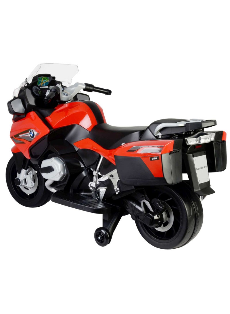 BMW Licensed Ride on Bike - Red (12V)