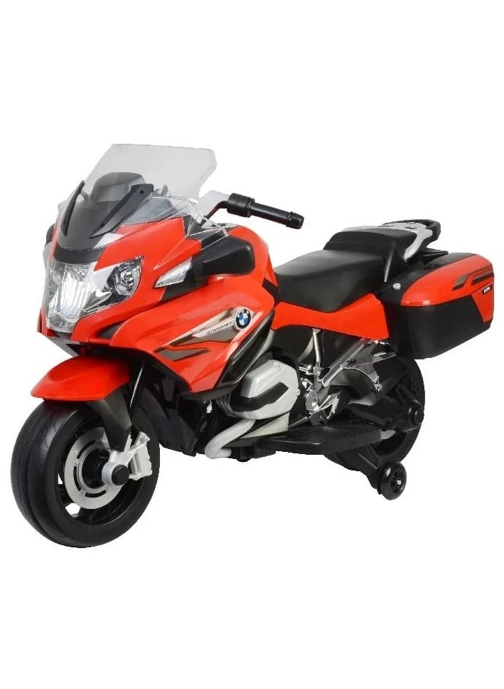 BMW Licensed Ride on Bike - Red (12V)