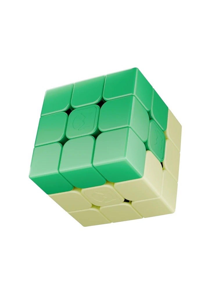 Gan Monster Go Spelling Cube 3x3 Yellow and Green