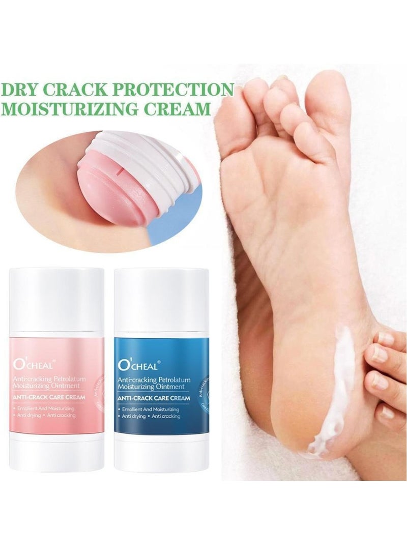 Anti Cracking Petrolatum Moisturizing Ointment Anti Drying Anti Crack Care Cream for Foot Hand and Lips Cracked Repair Body Cream Cracked Feet Cream Repair and Softens Skin Moisturizer 40g