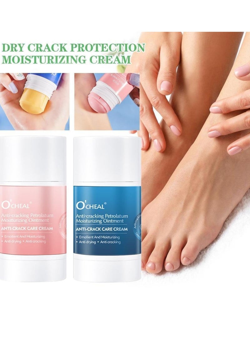 Anti Cracking Petrolatum Moisturizing Ointment Anti Drying Anti Crack Care Cream for Foot Hand and Lips Cracked Repair Body Cream Cracked Feet Cream Repair and Softens Skin Moisturizer 40g