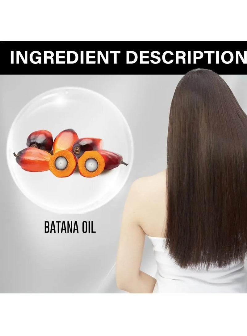 Batana Oil For Hair Growth, Natural And Safe Nourishing Hair Care Oil,  Moisturizing Batana Oil Butter For Hair Loss Treatments, Organic Hair Growth Essence For All Hair Types, (B 20ml)