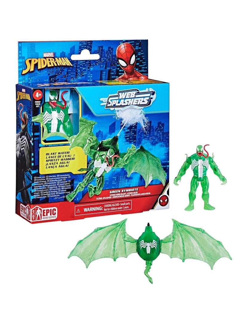 Marvel Spider-Man Web Splashers - Green Symbiote