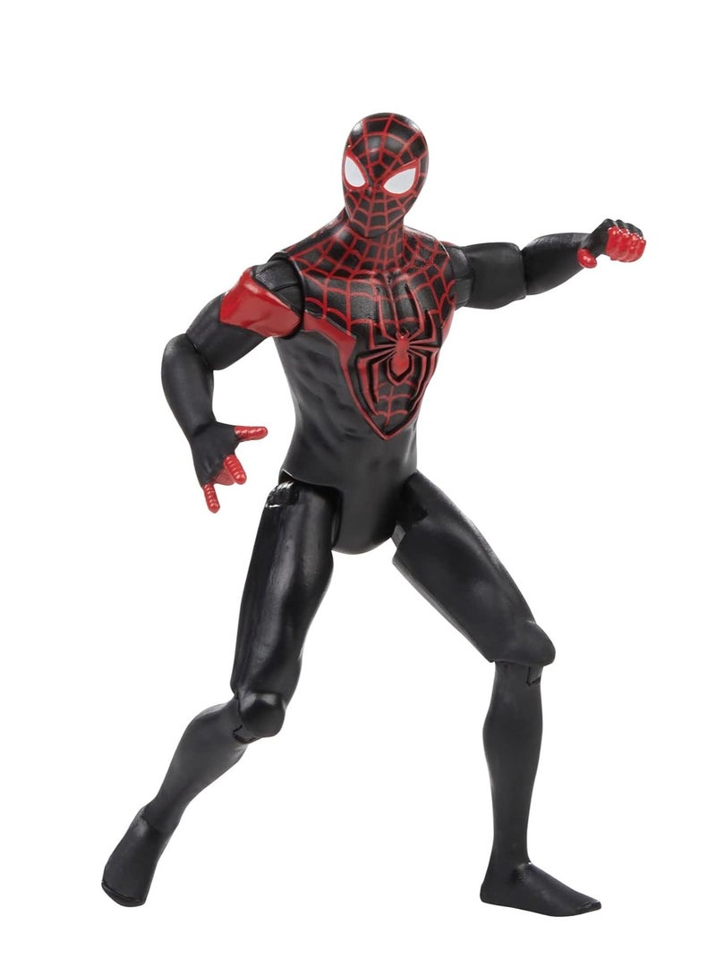 Marvel Spider-Man Miles Morales Action Figure - 4 Inches