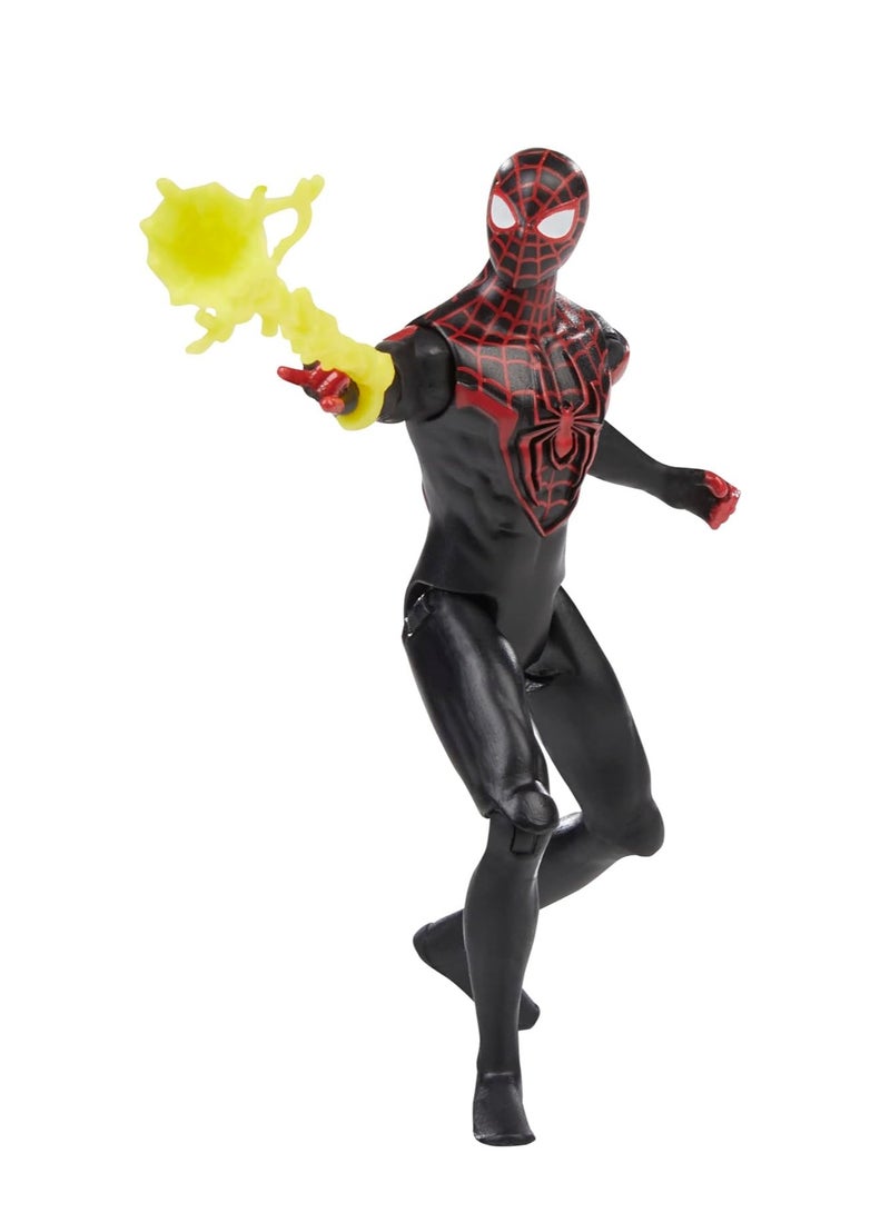 Marvel Spider-Man Miles Morales Action Figure - 4 Inches