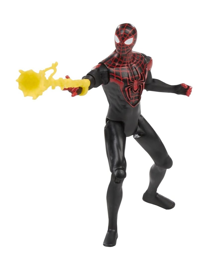 Marvel Spider-Man Miles Morales Action Figure - 4 Inches