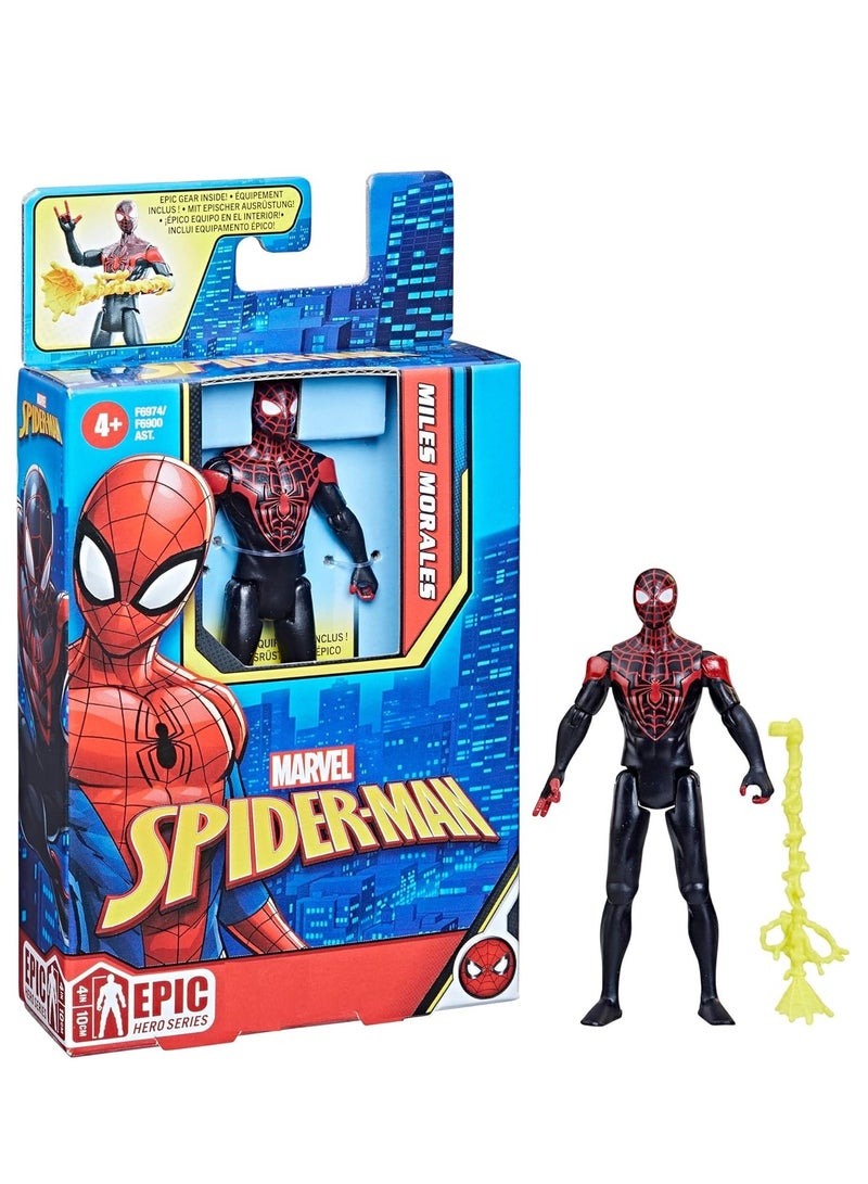 Marvel Spider-Man Miles Morales Action Figure - 4 Inches