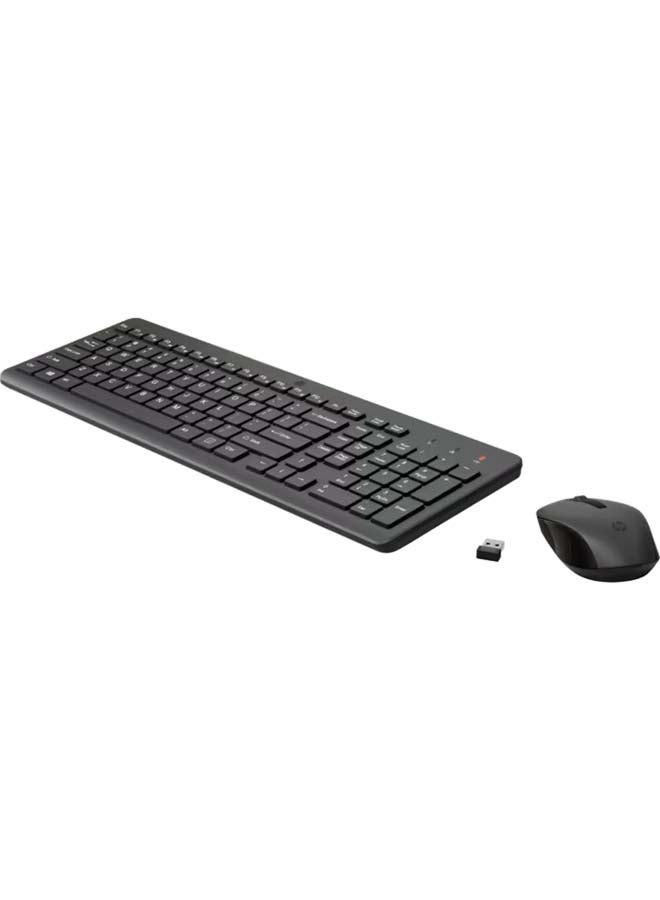 Wireless Keyboard & Mouse Black
