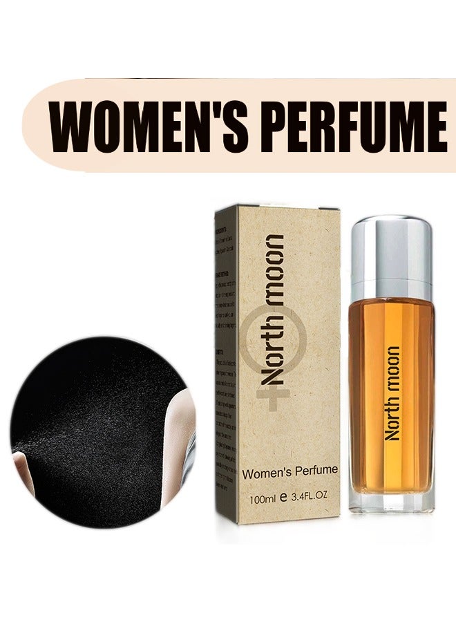 Women's perfume 100ml, Fragrance Lingers On Your Skin, Leaving a Lasting Impression, Significantly Enhance The Wearer's Self-Confidence, Perfect For Any Occasion, Can Be Added To Shampoos